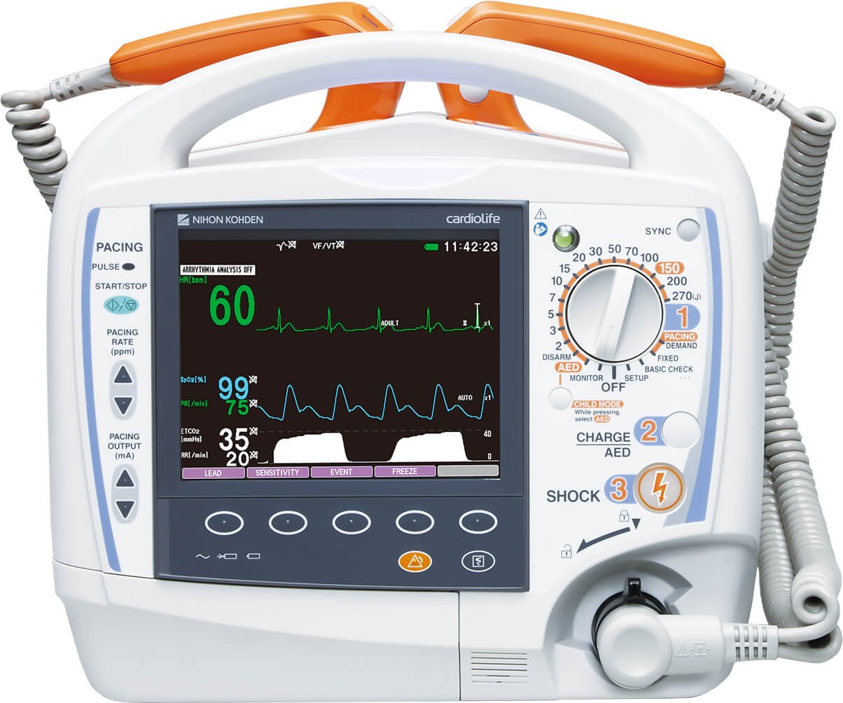 NIHON KOHDEN TEC-5600 Series Cardiolife Defibrillator