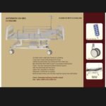 Automatic ICU bed S.S railing
