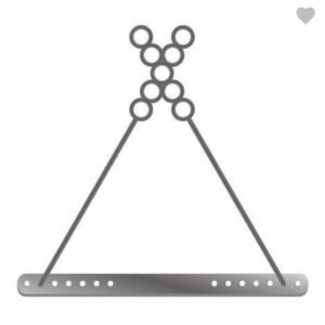 Bipod stand with plates for Tonsillectomy