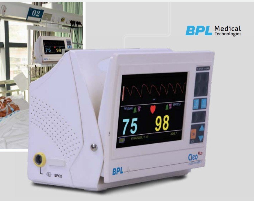 BPL Table Top Cleo Plus Pluse Oximeter