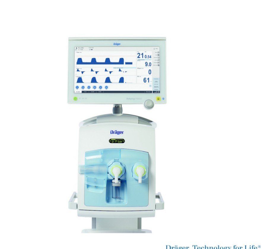Drager Babylog Vn600 neonatal intensive care ventilation
