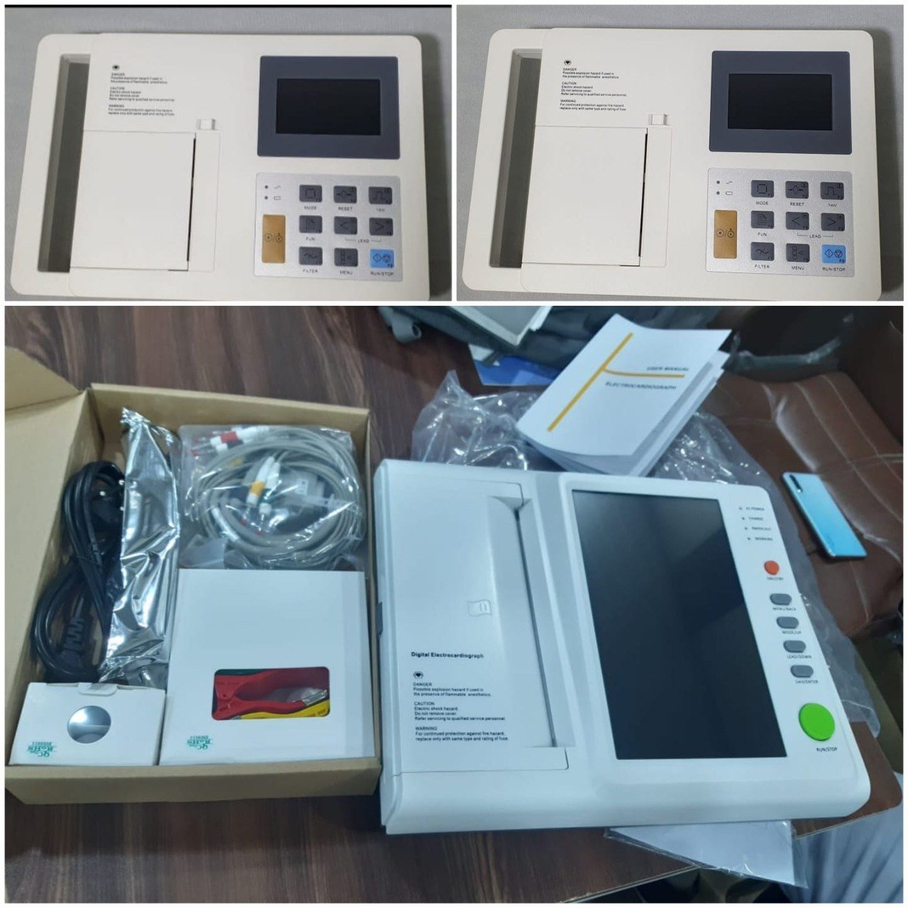 Ecg Machines 3, 5 And 12 Channels All Brands