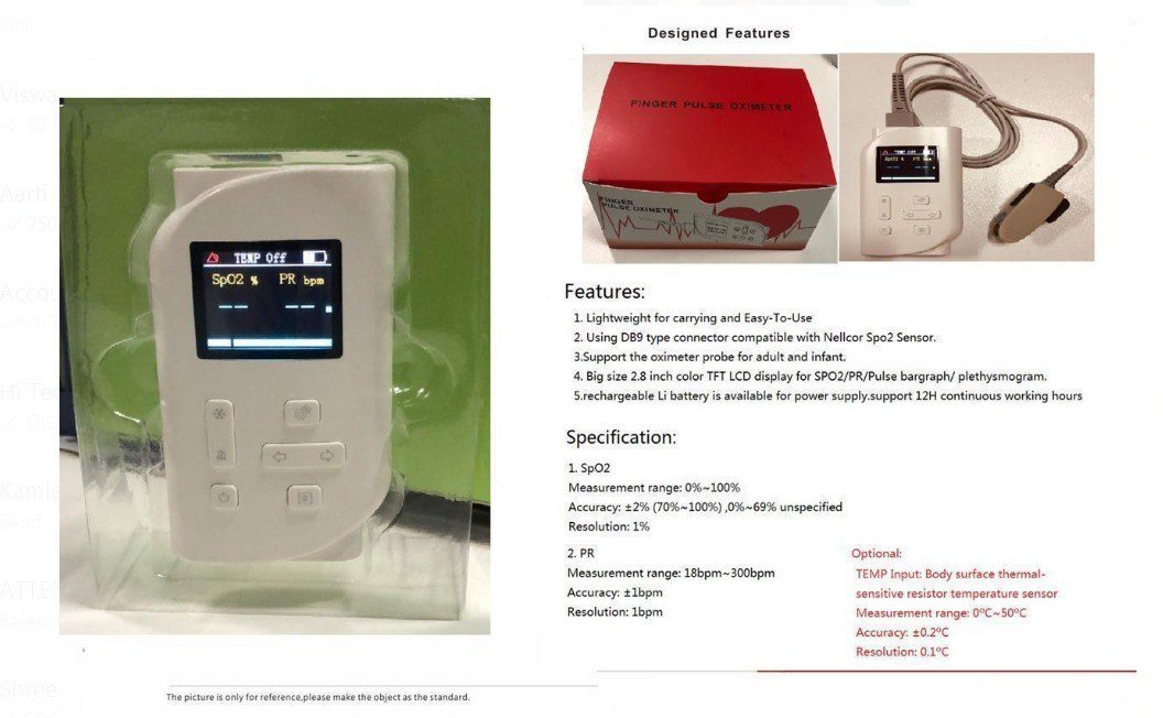 Finger Pulse Oximeter