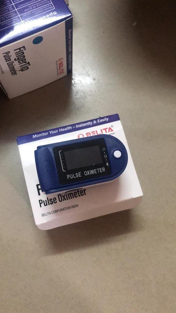 Fingerprint Pulse Oximeter