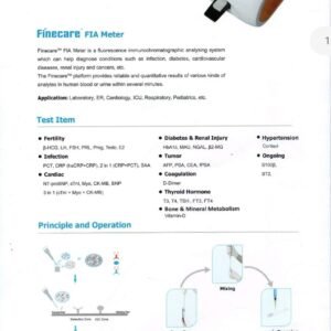 Fluorescence Immunoassay Rapid Quantitative Test