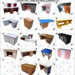 Hospital tables and cabinet s