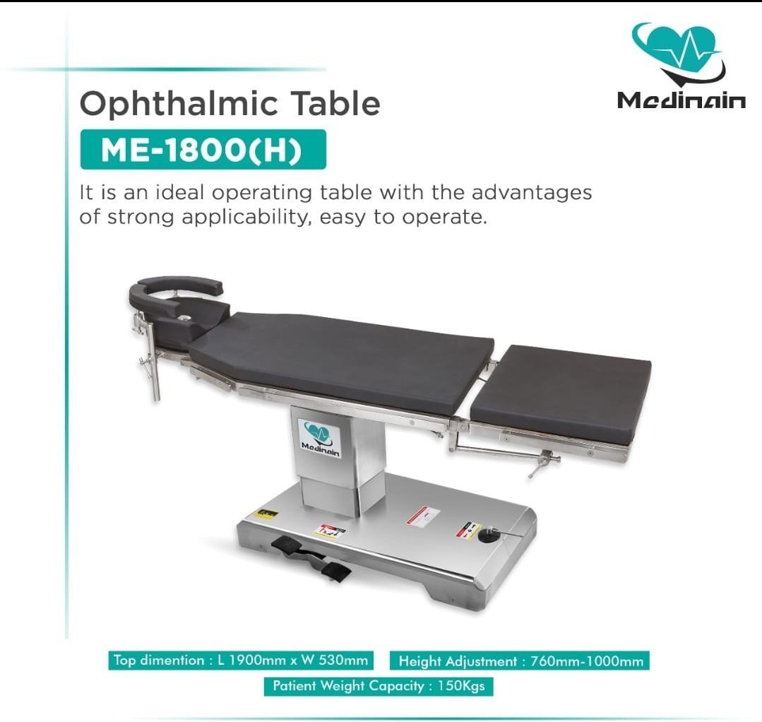 Opthalmic Operation Table