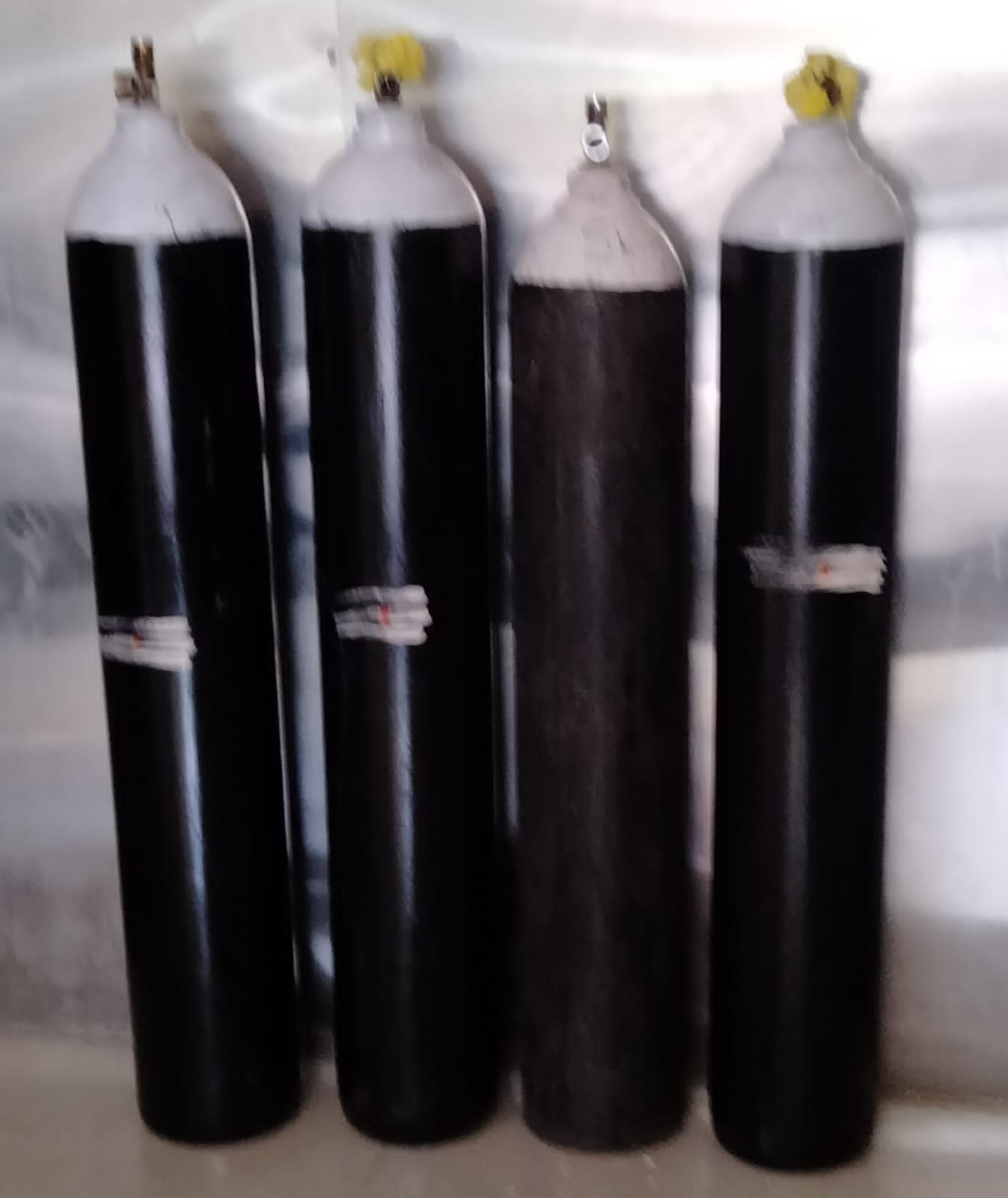 Oxygen cylinders