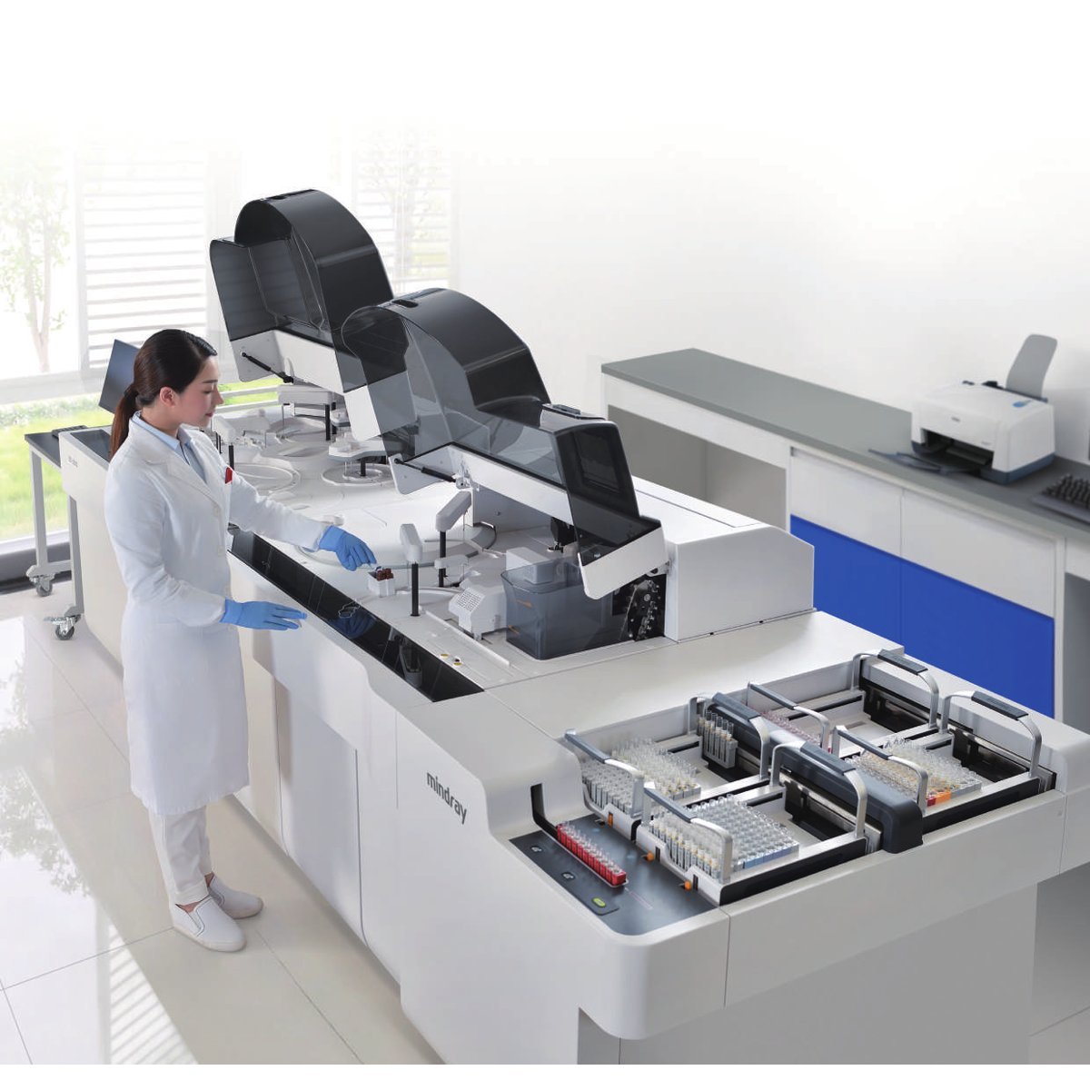 Mindray SAL 9000 Lab Automation (CL-6000i + BS-2000M + Track)