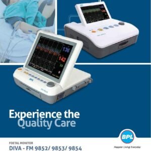 BPL FM 9852 CTG Fetal Monitor Twin FHR