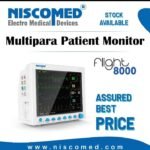 Niscomed Flight 8000 Multipara Patient Monitor, 12.1 Inch, 5 Para