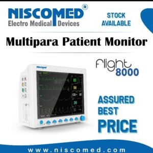 Niscomed Flight 8000 Multipara Patient Monitor, 12.1 Inch, 5 Para
