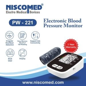 Niscomed PW-221 Digital Blood Pressure Monitor (upper arm)