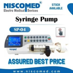 Niscomed SP-04 Syringe Pump, Touch Screen