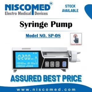 Niscomed SP-08 Touch Screen Syringe Pump