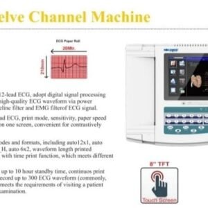 Niscomed Flight 1200 12 Channel ECG Machine
