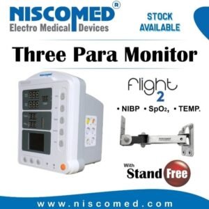 Niscomed Flight 2 Three Para Patient Monitor With Stand