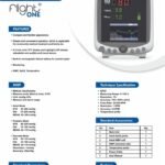Niscomed Flight One 3 Para Patient Monitor (SpO2, NIBP, Temp)