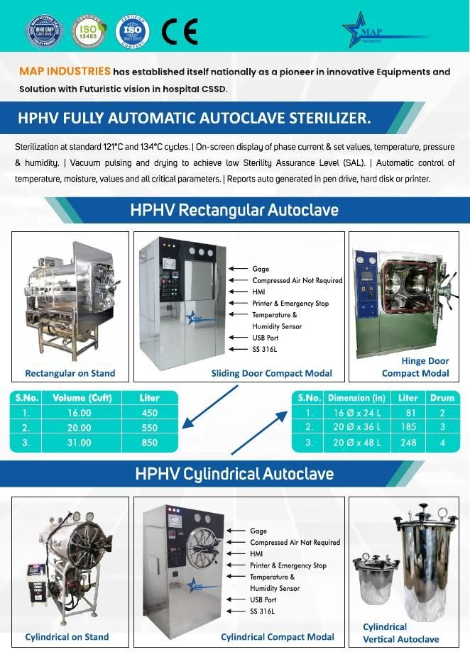 Fully Automatic ETO Sterilizer 140 Litre (1 X 1 X 5 Ft) With Aeration, Ethylene Oxide Gas Sterilizer