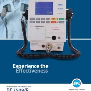 BPL DF 2509R Monophasic Defibrillator With Recorder
