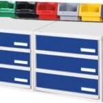 Crash Cart Accessories 2 Cabinet And 6 Bins - Medasus