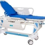 ABS Patient Transfer Trolley With Crank Height Adjustment (Medasus 403)