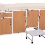Examination Couch With 4 Cabinets (Medasus 201)
