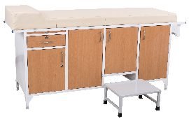Examination Couch With 4 Cabinets (Medasus 201)