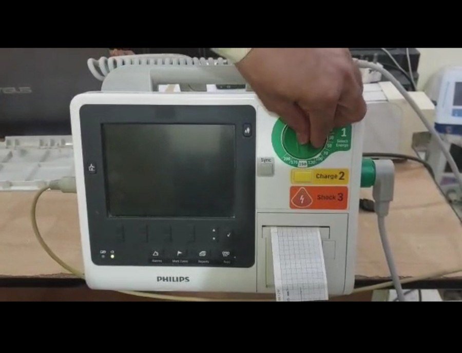 PHILIPS HEARTSTART XL PLUS Biphasic Defibrillator Refurbished Machine