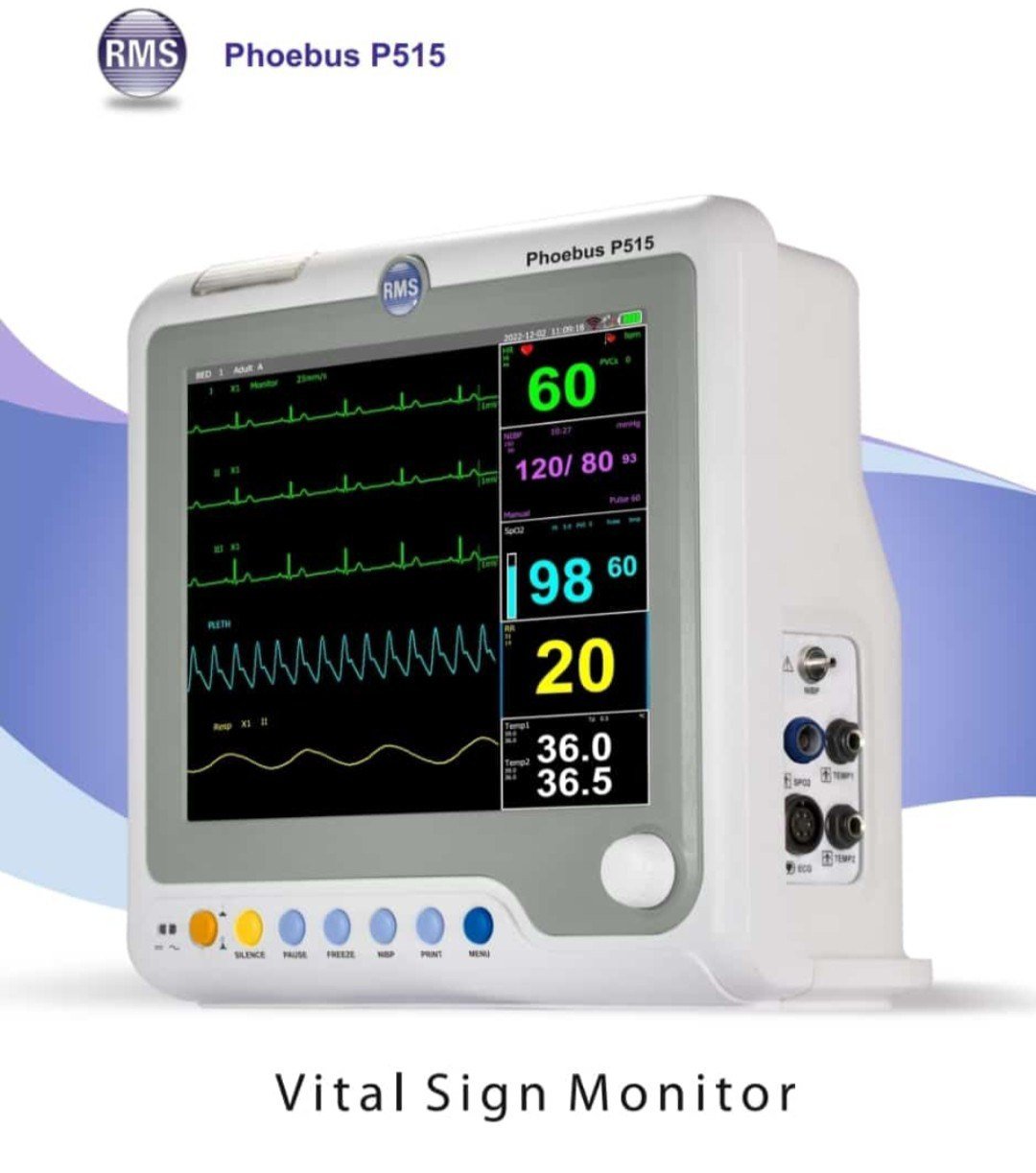 RMS phoebus p1515 patient monitoring system