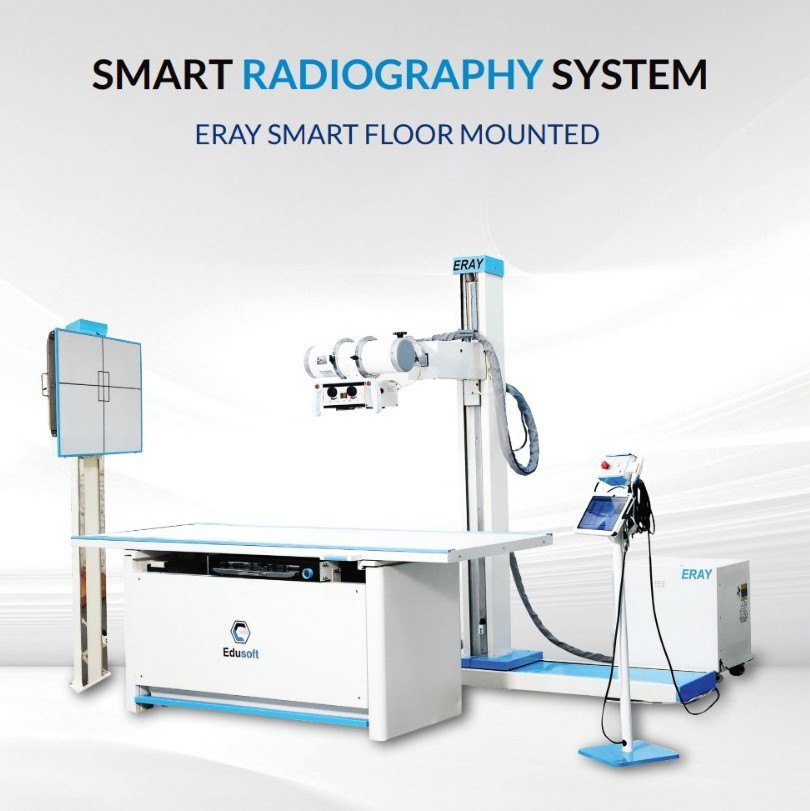 Smart radiography system floor mounted