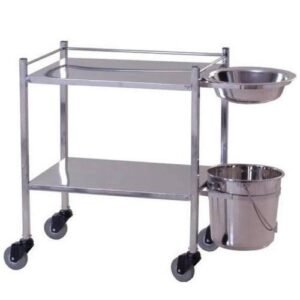 SS Dressing trolley
