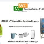 SS304 UV glass sterilization system